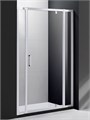 Дверь в проём Cezares MOLVENO-BA-12-90+40-C-Cr-IV, 130х195, профиль хром, стекло прозрачное MOLVENO-BA-12-90+40-C-Cr-IV - фото 173829