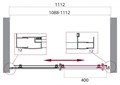 Дверь в проём BelBagno UNO-195-BF-1-110-P-Cr UNO-195-BF-1-110-P-Cr - фото 173844 Дверь в проём BelBagno UNO-195-BF-1-110-P-Cr UNO-195-BF-1-110-P-Cr - фото 173844