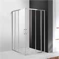 Душевой уголок Cezares MOLVENO-A-22-80+20-C-Cr-IV, 100х100х195, профиль хром, стекло прозрачное MOLVENO-A-22-80+20-C-Cr-IV - фото 173950