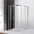 Душевой уголок Cezares MOLVENO-RH-11-120/110-C-Cr-IV, 120х110х195, профиль хром, стекло прозрачное MOLVENO-RH-11-120/110-C-Cr-IV - фото 173996