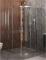 Душевой уголок Cezares MOLVENO-R-22-100+20-C-Cr-IV, 120х120х195, профиль хром, стекло прозрачное MOLVENO-R-22-100+20-C-Cr-IV