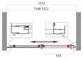 Дверь в проём BelBagno UNO-195-BF-1-120-C-Cr UNO-195-BF-1-120-C-Cr - фото 174128 Дверь в проём BelBagno UNO-195-BF-1-120-C-Cr UNO-195-BF-1-120-C-Cr - фото 174128