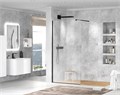 Душевая перегородка Cezares LIBERTA-L-1-110-C-NERO LIBERTA-L-1-110-C-NERO