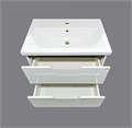 Лайм - 70 Тумба напольная  с 2 ящ. комбинированная + раковина УТ000001175