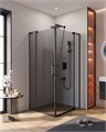 Душевой уголок Cezares SLIDER-AH-2-70/80-90/100-GRIGIO-NERO SLIDER-AH-2-70/80-90/100-GRIGIO-NERO - фото 175286