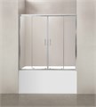 Шторка для ванны в проём BelBagno UNO-VF-2-170/145-C-Cr UNO-VF-2-170/145-C-Cr - фото 175322