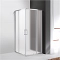 Душевой уголок Cezares MOLVENO-A-2-90-P-Cr, 90х90х195, профиль хром, стекло Punto матовое MOLVENO-A-2-90-P-Cr