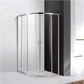 Душевой уголок Cezares MOLVENO-RH-2-120/90-C-Cr-IV, 120х90х195, профиль хром, стекло прозрачное MOLVENO-RH-2-120/90-C-Cr-IV - фото 176615