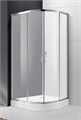 Душевой уголок Cezares MOLVENO-R-2-90-P-Cr, 90х90х195, профиль хром, стекло Punto матовое MOLVENO-R-2-90-P-Cr - фото 176742