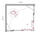 Душевой уголок LUCE-AH-22-120/110-C-Cr LUCE-AH-22-120/110-C-Cr - фото 177379 Душевой уголок LUCE-AH-22-120/110-C-Cr LUCE-AH-22-120/110-C-Cr - фото 177379