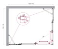 Душевой уголок LUCE-AH-22-140/115-C-Cr LUCE-AH-22-140/115-C-Cr - фото 177421 Душевой уголок LUCE-AH-22-140/115-C-Cr LUCE-AH-22-140/115-C-Cr - фото 177421
