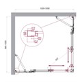 Душевой уголок LUCE-AH-22-105/100-C-Cr LUCE-AH-22-105/100-C-Cr - фото 177457 Душевой уголок LUCE-AH-22-105/100-C-Cr LUCE-AH-22-105/100-C-Cr - фото 177457