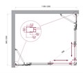 Душевой уголок LUCE-AH-22-120/100-C-Cr LUCE-AH-22-120/100-C-Cr - фото 177499 Душевой уголок LUCE-AH-22-120/100-C-Cr LUCE-AH-22-120/100-C-Cr - фото 177499