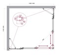 Душевой уголок LUCE-AH-22-130/120-C-Cr LUCE-AH-22-130/120-C-Cr - фото 177513 Душевой уголок LUCE-AH-22-130/120-C-Cr LUCE-AH-22-130/120-C-Cr - фото 177513