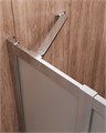 Душевой уголок Cezares MOLVENO-RH-22-110/100-P-Cr, 110х100х195, профиль хром, стекло Punto матовое MOLVENO-RH-22-110/100-P-Cr - фото 177674 Душевой уголок Cezares MOLVENO-RH-22-110/100-P-Cr, 110х100х195, профиль хром, стекло Punto матовое MOLVENO-RH-22-110/100-P-Cr - фото 177674