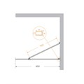 Душевая перегородка Cezares LIBERTA-L-1-TB-95-C-Cr LIBERTA-L-1-TB-95-C-Cr - фото 177719 Душевая перегородка Cezares LIBERTA-L-1-TB-95-C-Cr LIBERTA-L-1-TB-95-C-Cr - фото 177719