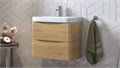Тумба под раковину VELVEX Clay 600-0-2 (9595) навесная дуб верона tp.CLA.9595.60.2Y дуб верона