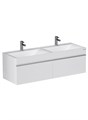 Тумба под раковину VELVEX Pulsus 1400-0-2 (Pulsus) навесная белый глянец tp.PUL.PUL.140.2Y белый глянец - фото 178473