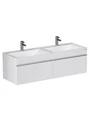 Тумба под раковину VELVEX Pulsus 1400-0-2 (Pulsus) навесная белый глянец tp.PUL.PUL.140.2Y белый глянец