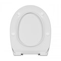 VICTORIA NORD SLIM Сиденье и крышка для унитаза, дюропласт., с механизмом Soft-Closing, белое. ROCA ZRU9302919