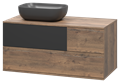 Тумба под раковину Misty Коломбо 100 подвесная левая П-Кол-01100-074ПЛ