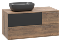 Тумба под раковину Misty Коломбо 100 подвесная левая П-Кол-01100-074ПЛ
