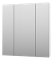 Зеркальный шкаф Misty Аура 75 Э-Аур02075-01