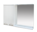 Зеркальный шкаф Misty Куба 120 левый П-Куб-01120-011Л