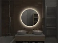 АЛАМАК - D800 Зеркало Led, ореол с бесконт.сенс., холод.подсветка с подогревом АЛА-02-800-14