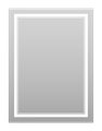 Зеркало Misty 2 Неон 600x800 (сенсор на корпусе) П-Нео060080-2ПРСНКДВП - фото 179320