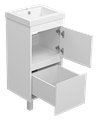 Тумба под раковину Misty Алиса 40 Э-Али01040-0112Я