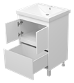Тумба под раковину Misty Алиса 58 Э-Али01058-0112Я
