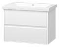 Тумба под раковину Misty Алиса 75 подвесная Э-Али01075-011П2Я
