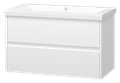 Тумба под раковину Misty Алиса 90 подвесная Э-Али01090-011П2Я