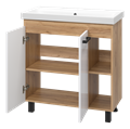 Тумба под раковину Misty Крафт 80 П-Кра-07080-011