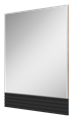 Зеркало Brevita Dakota 80 (черное) DAK-02080