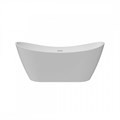Ванна акриловая 170x80 отдельностоящая Teymi Ellie белая матовая T130115 1207361