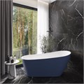 Ванна акриловая 170x74 отдельностоящая Teymi Solli синяя матовая T130109 1207355