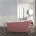 Ванна акриловая 170x74 отдельностоящая Teymi Solli розовая матовая T130108 1207354