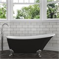 Ванна акриловая 162x69 отдельностоящая Teymi Iva чёрная матовая T130123 1207369 - фото 180384