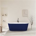 Ванна акриловая 170x80 отдельностоящая Teymi Kati синяя матовая T130114 1207360