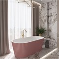 Ванна акриловая 170x80 отдельностоящая Teymi Kati розовая матовая T130112 1207358