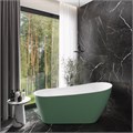 Ванна акриловая 170x74 отдельностоящая Teymi Solli зелёная матовая T130107 1207353