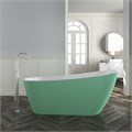 Ванна акриловая 170x74 отдельностоящая Teymi Solli зелёная матовая T130107 1207353