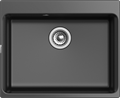 RIVELATO Мойка AXEL 60  1-чаша 630*520мм antracite арт. Х-60 antracite - фото 180511