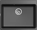 RIVELATO Мойка AXEL 60  1-чаша 630*520мм nero арт. Х-60 nero