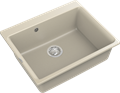 RIVELATO Мойка AXEL 60  1-чаша 630*520мм beige scuro арт. Х-60 beige scuro