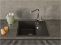 RIVELATO Мойка RAUM 58  1-чаша 580*500мм nero арт. RM-58 nero