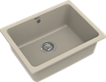 RIVELATO Мойка BERKANA 50 подст.монтаж 1-чаш 560*430 beige scuro арт. BK-50 beige scuro