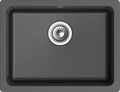 RIVELATO Мойка BERKANA 50 подст.монтаж 1-чаш 560*430 antracite арт. BK-50 antracite